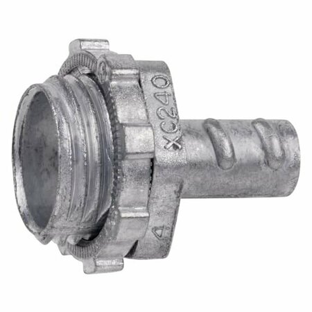 ABB Steel City XC242-1 Conduit Connector, 3/4 in, Zinc 90442